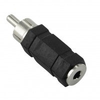 RCA Plug to 3.5mm Mono Jack Adapter