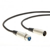 3Ft XLR 3P Male/Female Microphone Cable -- Balanced -- Professional Series -- Stage, DJ, P...
