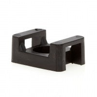 Cable Tie Mount 22mm Black 100pk