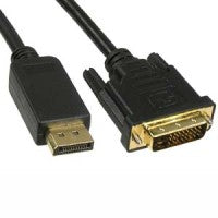 3Ft Display Port Male to DVI Male Cable